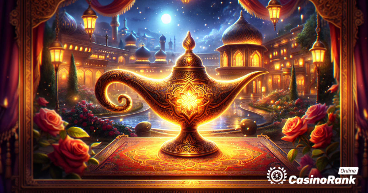 **Begeben Sie sich auf ein magisches arabisches Abenteuer mit der Slot-Veröffentlichung „Lucky Lamp“ von Wizard Games**