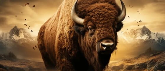 Suchen Sie in Wild Wild Bison nach Gold in den ungezÃ¤hmten amerikanischen Ebenen