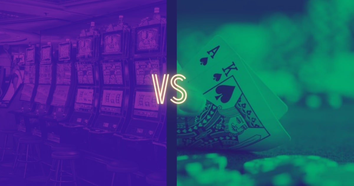 Online-Casino-Spiele: Spielautomaten vs. Blackjack – was ist besser?