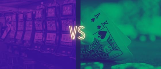 Online-Casino-Spiele: Spielautomaten vs. Blackjack – was ist besser?